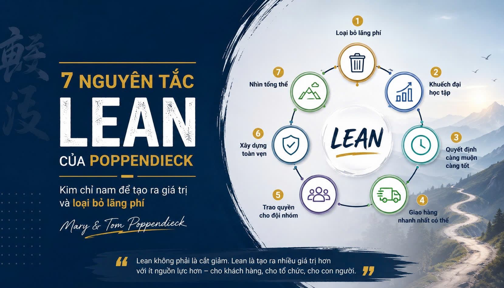 7 Nguyên Tắc Lean Của Poppendieck